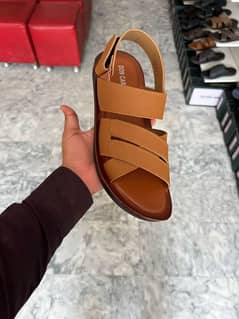 Leather Flate Sole Sandals