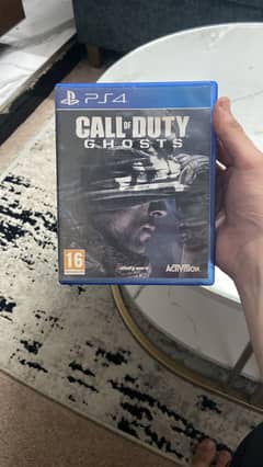 Call of duty GHOST ghost ps4 ps5 game cd disk console