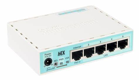 MikroTik RouterBOARD hEX RB750Gr3 – Compact Gigabit Router with Powerf 0