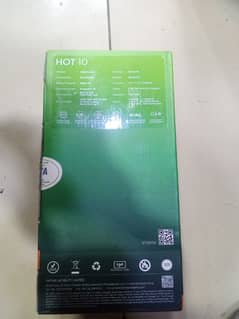 Infinix Hot 10 6 Gb Room And 256 ssd
