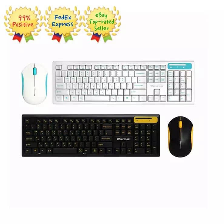 Royche keyboard/wireless keyboard for sale/mouse 4