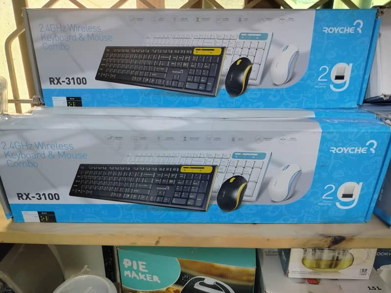 Royche keyboard/wireless keyboard for sale/mouse 3