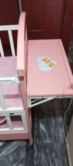 Kids bed with jhola