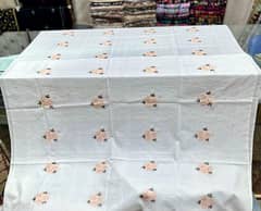 Lawn shawl with tarkashi and booti work new arrival