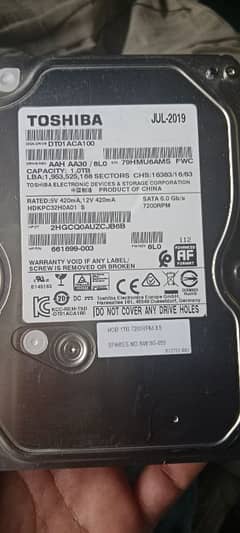 1 TB HARD