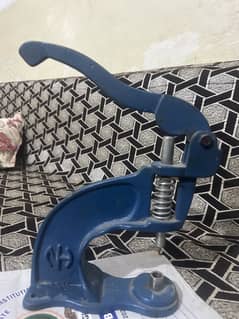 Hand Press Button Machine