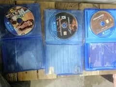 GTA 5 ,tekken7 and uncharted 4 PS4 cds