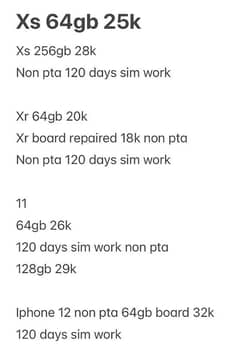iphone boards available 6 to 12 boards hain bypass bhi non pta x xr 11