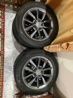 Honda Civic 2021 modle original rims +tyres
