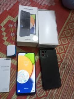 Samsng A03,Complete box,Ram 4gb,Memry 64gb(03145995604