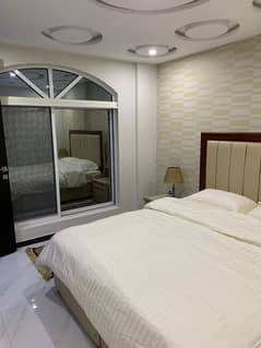 One Bedroom Tv Lounge Kitchen Attach Bathroom Fully Luxury Furnished Apartment Available In Bahria Town Lahore