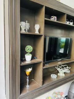 Wooden LCD Cupboard