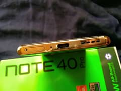 infinix not 40 pro 12+12, 256gb