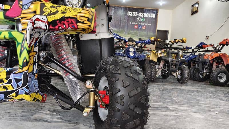 Brand New 125cc Hummer Jeep Atv Quad Bikes Delivery In All Pakistan 5