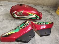 Honda CD 70 Fuel tank and Tappay 2022