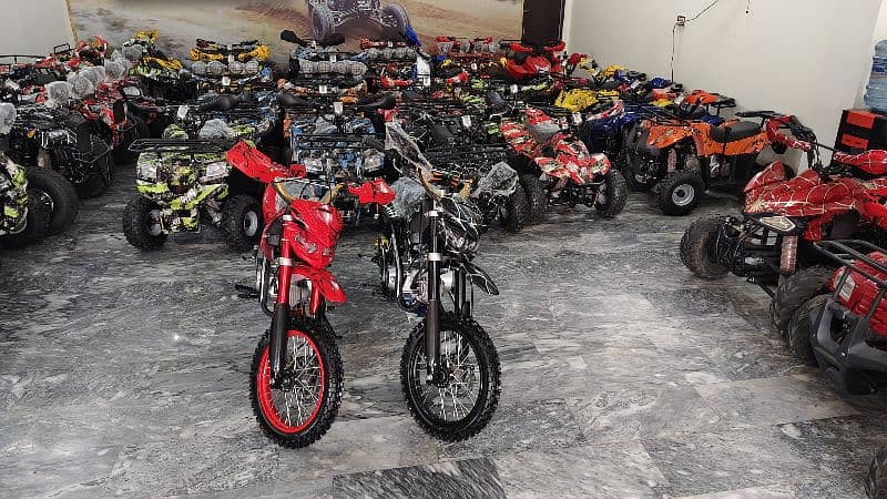 124cc Sports Mini Dirt & Atv Quad Bikes Delivery In All Pakistan 2