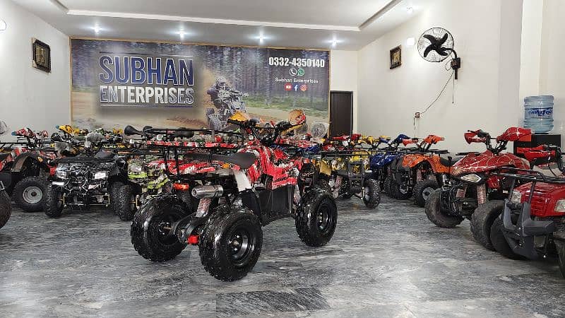 125cc Box Pack Shekari Jeep Atv Quad Bikes Delivery In All Pakistan 1