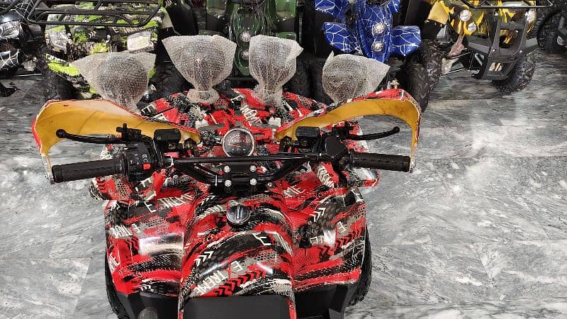 125cc Box Pack Shekari Jeep Atv Quad Bikes Delivery In All Pakistan 7