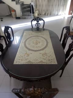 Shesham dining table  6seater