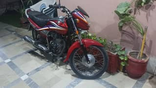 Red Honda 125 dream series