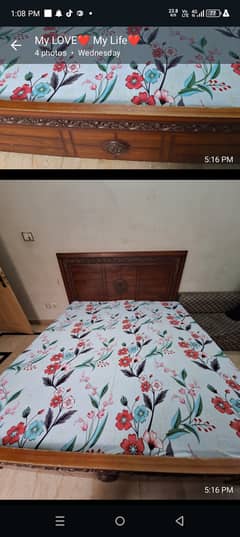 King Bed with MasteMolti Foam Mattress