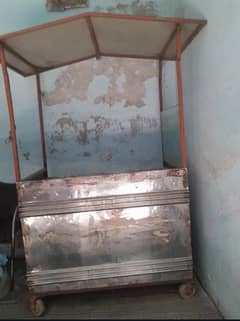 counter with two barnner