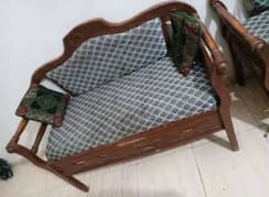 Sofa Set 7 Seater Wooden Strong