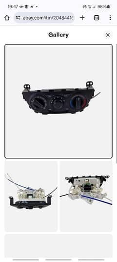 SUZUKI CLIMATE CONTROL PANEL FOR SUZUKI CELERIO/SWIFT