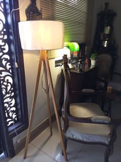 wooden Floor lamp