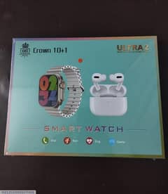 smart watch with earbuds (delivery service available)
