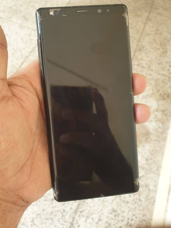 Samsung note9 6/128 dual sim only sim call no chat data of hota he 10