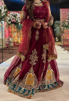 Mehndi formal+ bridal lehnga