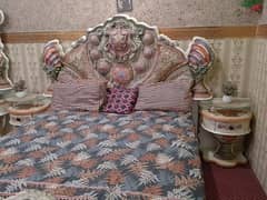 Bed said tables & Dressing Shishe Wala