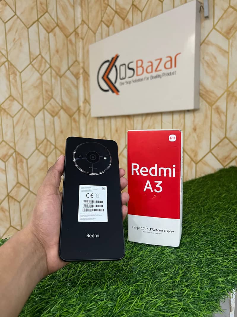 Redmi A3 4gb Ram 64gb Storage With Box & Charger 4