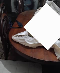 Wooden Dining Tables with 6 Chairs