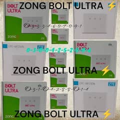 Bolt ultra Router zong router jazz router ZTE LTE Huawei 4G