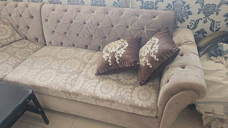 L shape sofa 2