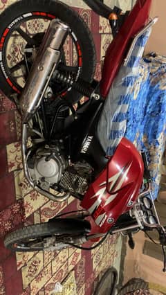 yamaha YBR , 2016 model , biometric available , scratchless tanki ,