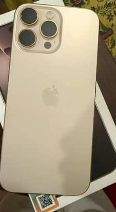 Iphone 16 pro max dessert titanium 256