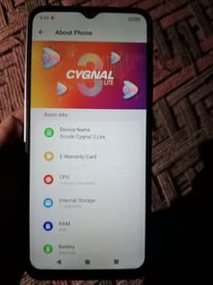 cygnal lte 4/64 with box charger everything all accessories