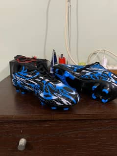 Football new shoes / cleats and toes