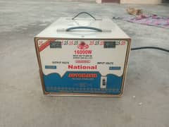 slightly used 16000 watt stabilizer