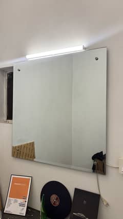 3 x 3 feet clean mirror