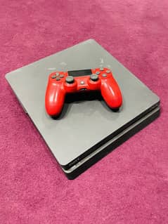 Ps4 slim 1tb + 1 disk game + 100+ games in account