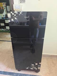 Esquire glass door medium size room fridge
