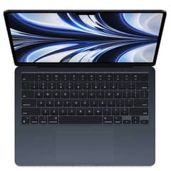 MacBook Air M2 Midnight – 256GB, 8GB RAM – 100% Battery Health