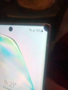 Samsung Galaxy note 10 Nonpta 2500 ka patch hone