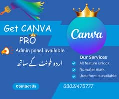 Canva pro is available for life time