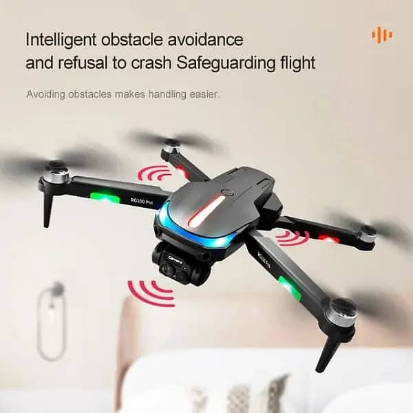 RG100Pro Brushless Motors Drones Foldable Camera Drone 2
