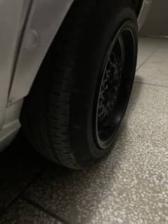 BBS rims with tyres